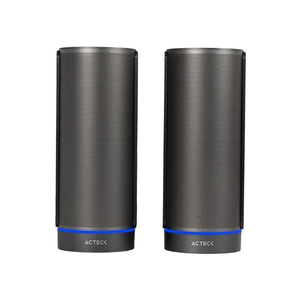 Bocina para Computadora Acteck Dynamic Exact X BS660 Alámbrico/Inalámbrico 2.0 Canales 50W RMS 2 Piezas