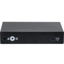Switch Dahua Gigabit Ethernet CS4006-4GT-60 4 Puertos PoE 10/100/1000 + 2 Puertos Uplink 60W 12 Gbit/s 8000 Entradas Administrable