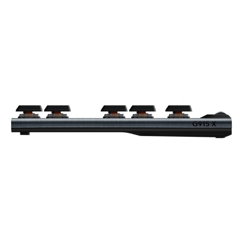 Teclado Mecánico Gamer Logitech G915 X LED TKL Logitech GL Tactile Inalámbrico USB/RF Inalámbrico Bluetooth Inglés