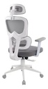Silla Mesh Gaming Vorago CGM-400-WH Hasta 150Kg Reclinable Con Descansabrazos