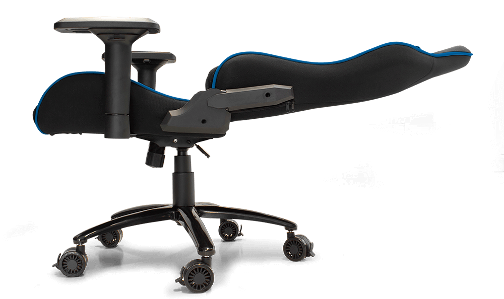 Silla Gamer Game Factor CGC600 hasta 150Kg Negro/Azul