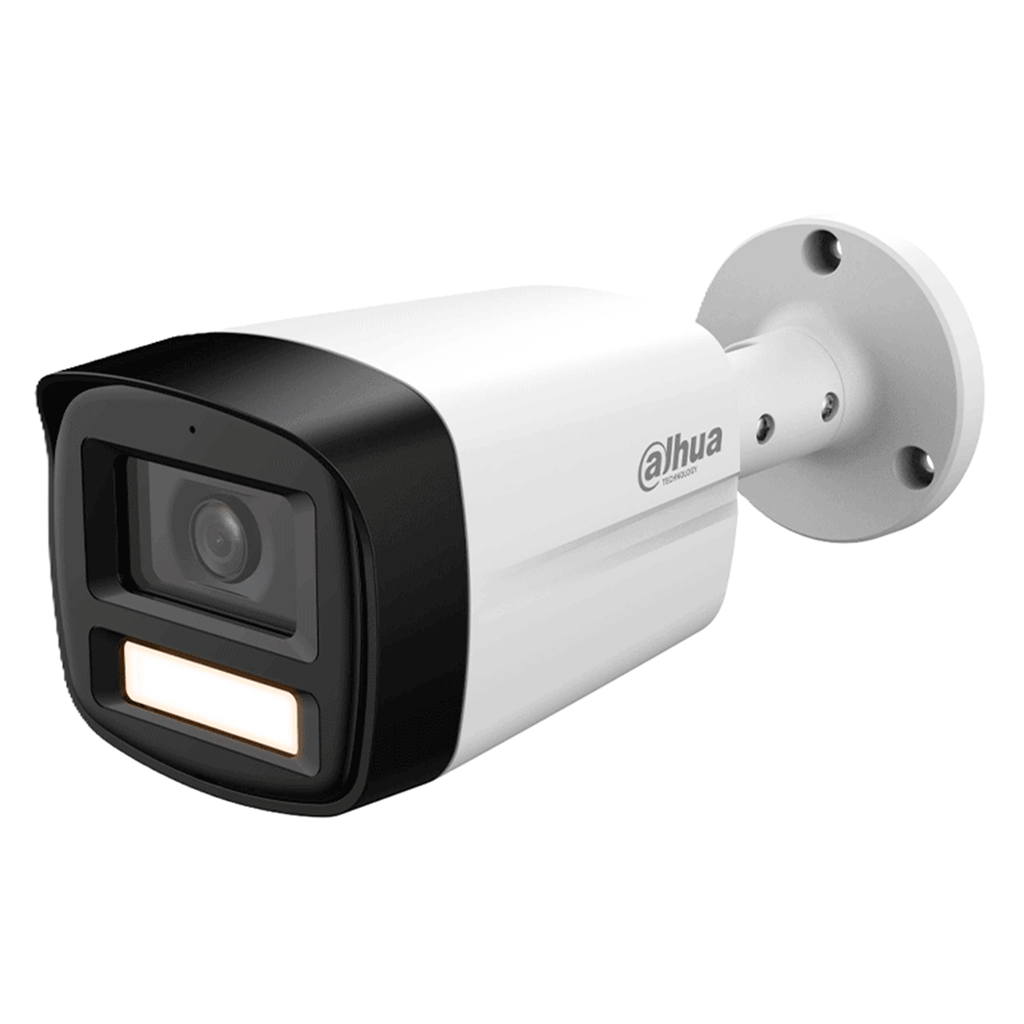 Cámara CCTV Bullet IR Interior Exterior Dahua DH-HAC-HFW1209TLMN-LED-S3 Alámbrico Full HD Día/Noche