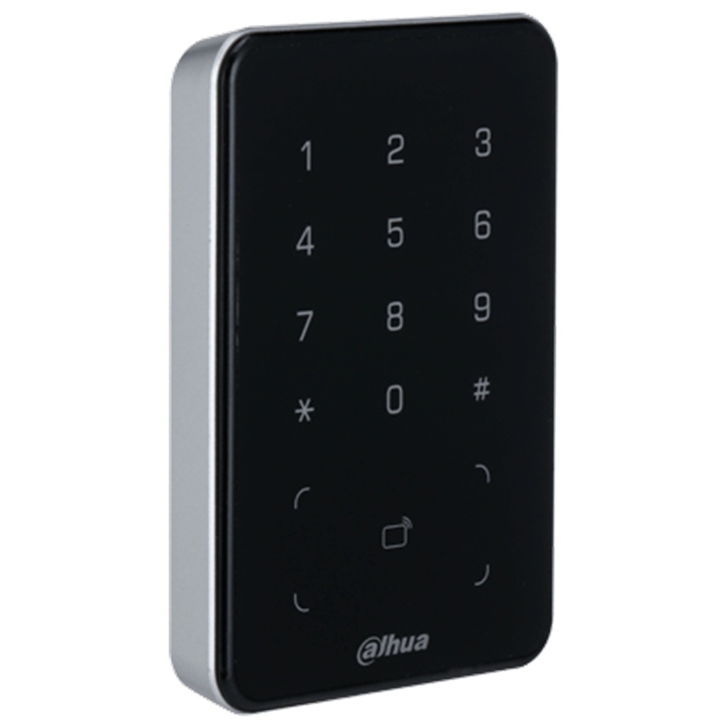 Lectora de Tarjetas MiFare Dahua DHI-ASR2101A Con Teclado Touch