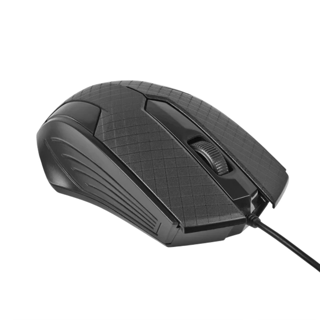 Mouse Óptico Easy Line 1200dpi USB Negro