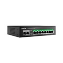 Switch Netis Gigabit Ethernet P110GC 8 Puertos 10/100/1000Mbps + 2 Puertos Uplink 20Gbit/s 4.000 Entradas Administrable 