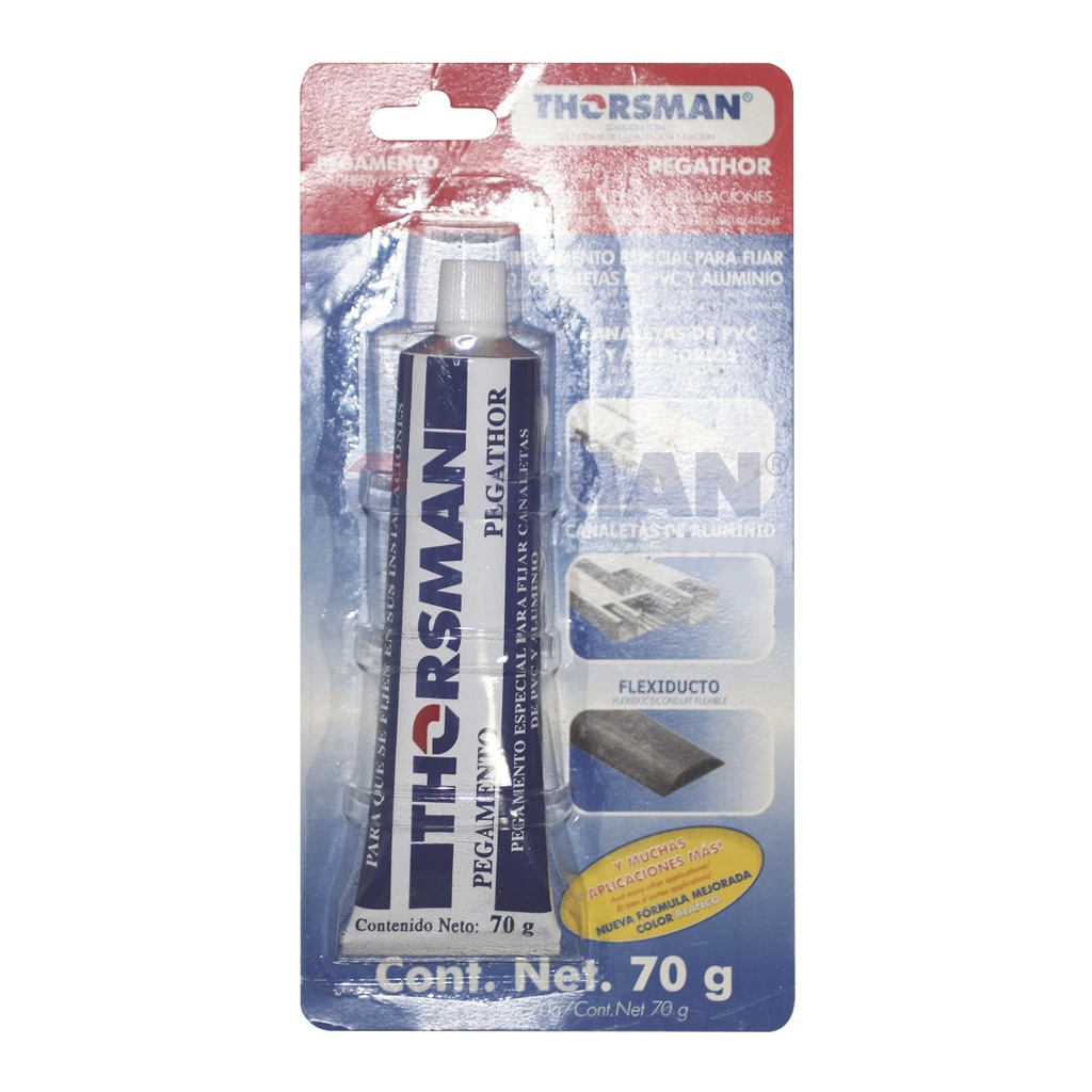 Pegamento Para Canaleta Thorsman Pegathor 70gr