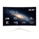 Monitor curvo gaming 23.8 pulgadas 180hz andromeda mag24y  panel va - curvo