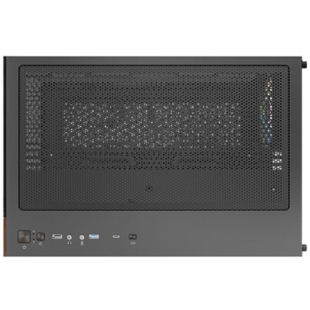 Gabinete Antec CX600M WOOD ARGB Mini-Tower Micro-ATX/Mini-ITX USB 2.0/3.0 sin Fuente 3 Ventiladores Instalados