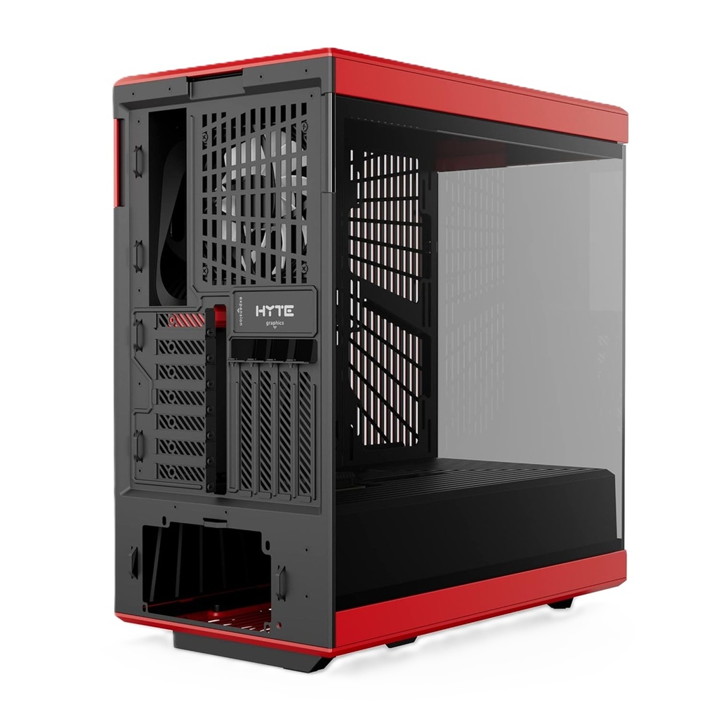 Gabinete HYTE Y40 con Ventana Midi-Tower ATX/ITX/micro-ATX USB 3.0 Sin Fuente 2 Ventiladores Instalados