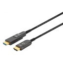 Cable Desmontable HDMI Óptico Manhattan HDMI-A - HDMI-D 4K 60Hz 20 Metros