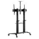 Soporte de Piso Manhattan 462341 Para Pantalla 70" - 120" Hasta 140kg