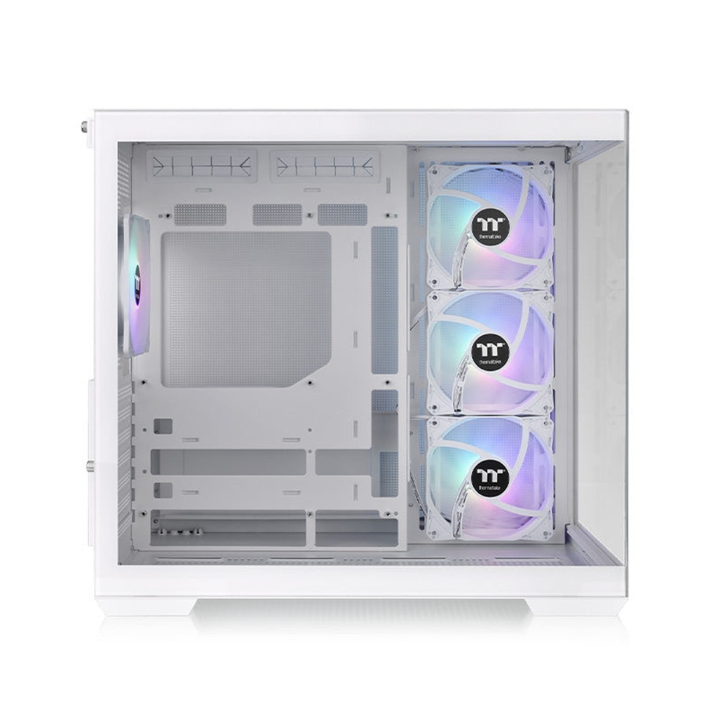 Gabinete Thermaltake View 380 TG ARGB Midi-Tower ATX/Micro-ATX/Mini-ITX USB 3.0 Sin Fuente 4 Ventiladores Instalados