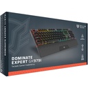 Teclado Mecánico Gamer Balam Rush Dominate Expert GK979I LED RGB Outemu Red RF Inalámbrico/Bluetooth Español 