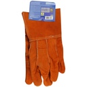 Guantes de Carnaza Largo Surtek SYS-GCAL Refuerzo en Palma Resistente a Abrasión y Temperaturas Moderadas