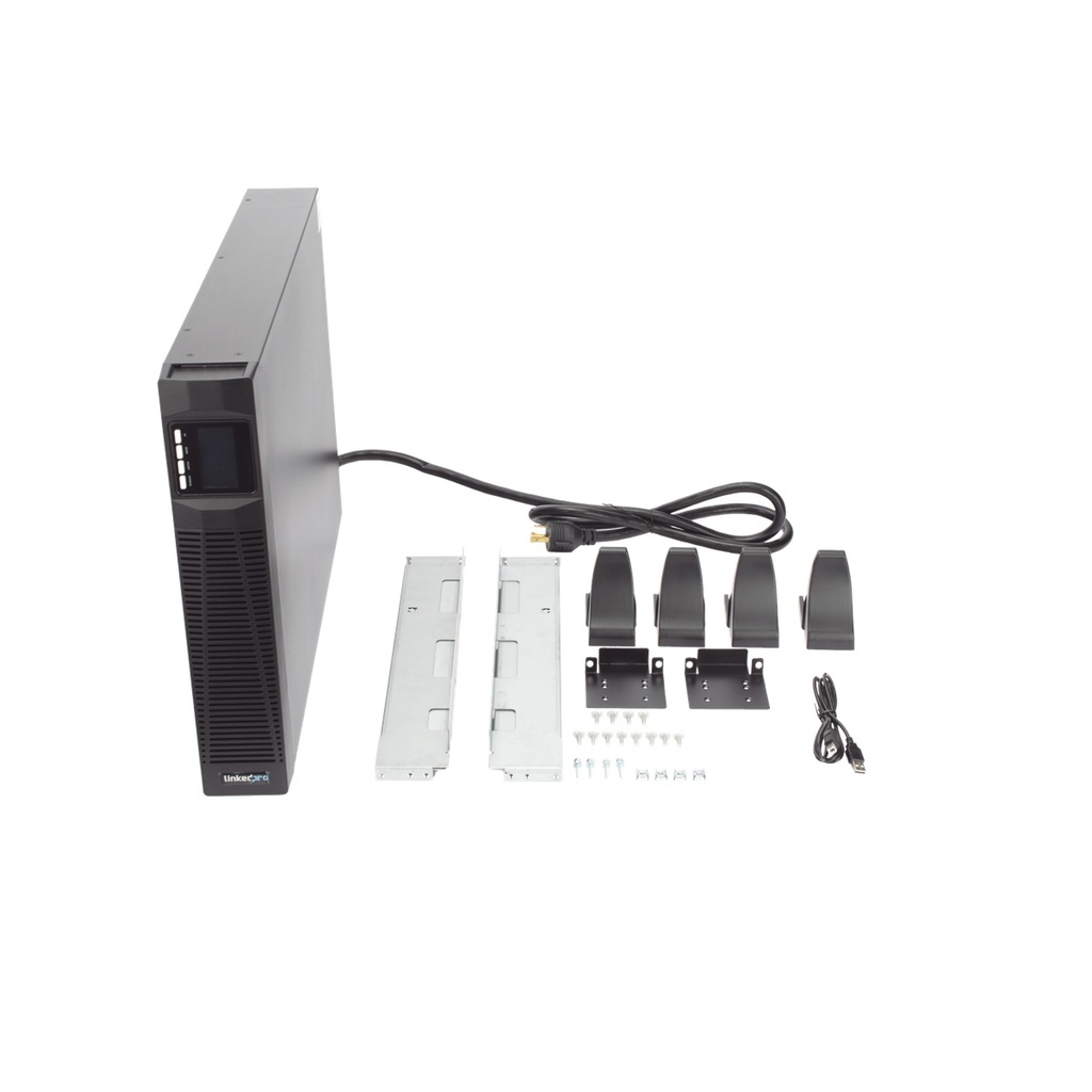 No Break Linkedpro LP3KRT Doble Conversión en Línea 2700W 3000VA Entrada 81V - 145V Salida 120V 8 Contactos 