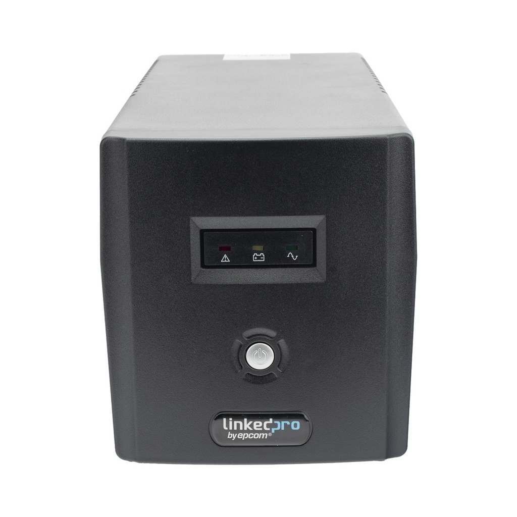 No Break LinkedPRO LP1000L Línea Interactiva 600W 1.000VA Entrada 81V - 145V Salida 110V - 120V 6 Salidas 