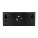 Teclado Mecánico Gamer Naceb Silver Fang LED RGB 75% Switch Brown Inalámbrico Español