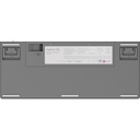 Teclado Mecánico Gamer Logitech G515 Lightspeed LED RGB TKL Logitech GL Tactile RF Inalámbrico/Bluetooth Inglés