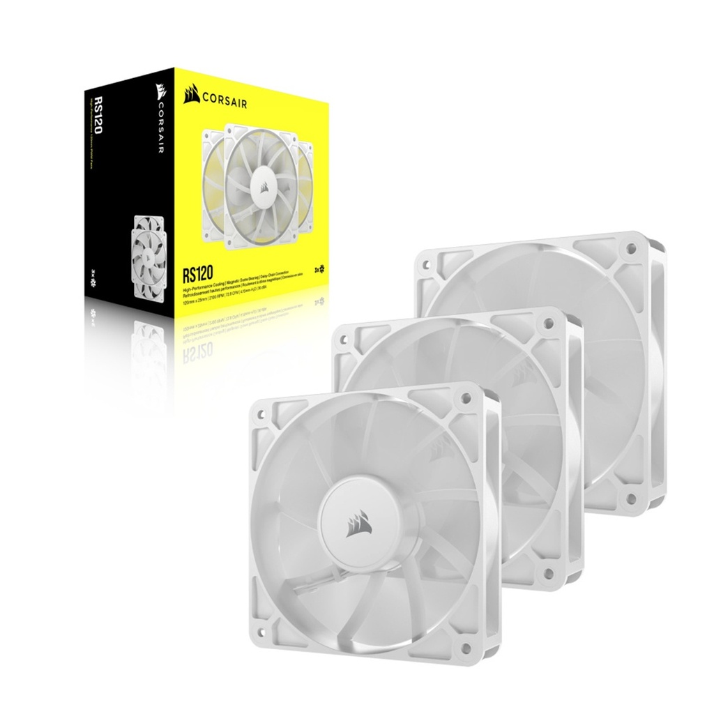 Kit De Ventiladores Corsair RS120 3x 120mm 2100RPM