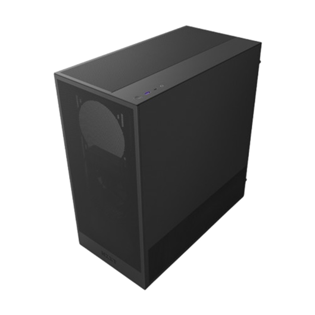 Gabinete NZXT H5 Flow Midi-Tower ATX/Micro-ATX/Mini-ITX USB 3.0 sin Fuente 2 Ventiladores Instalados