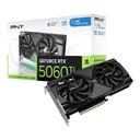 Tarjeta de Video PNY NVIDIA GeForce RTX 5060 Ti DUAL FAN 8GB 128-bit GDDR7 PCI Express x8 5.0