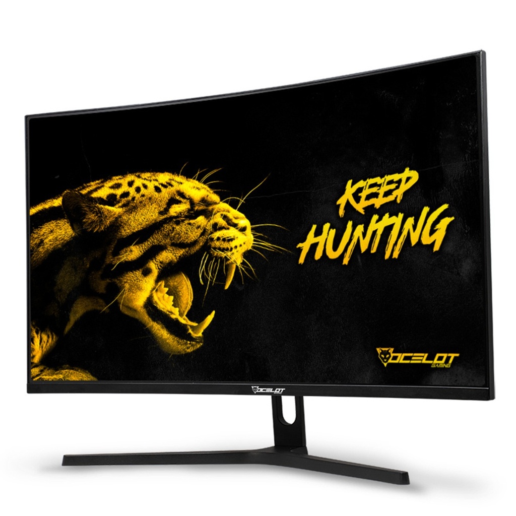 Monitor Gamer Curvo Ocelot Gaming OM-C27 LCD 27" Full HD FreeSync 240Hz HDMI/DisplayPort