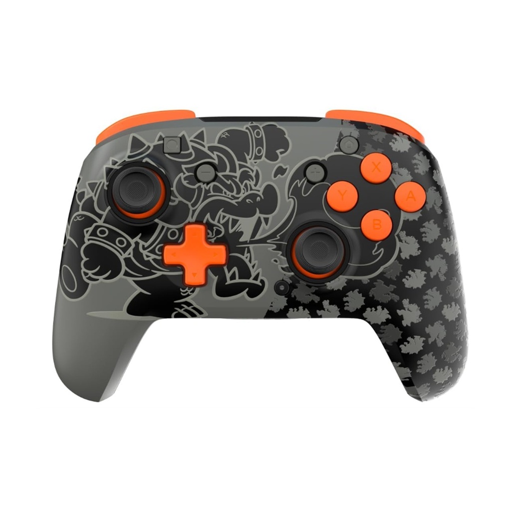 Control Inalambrico Turtle Beach Rematch Blackout Bowser Para Nintendo Switch