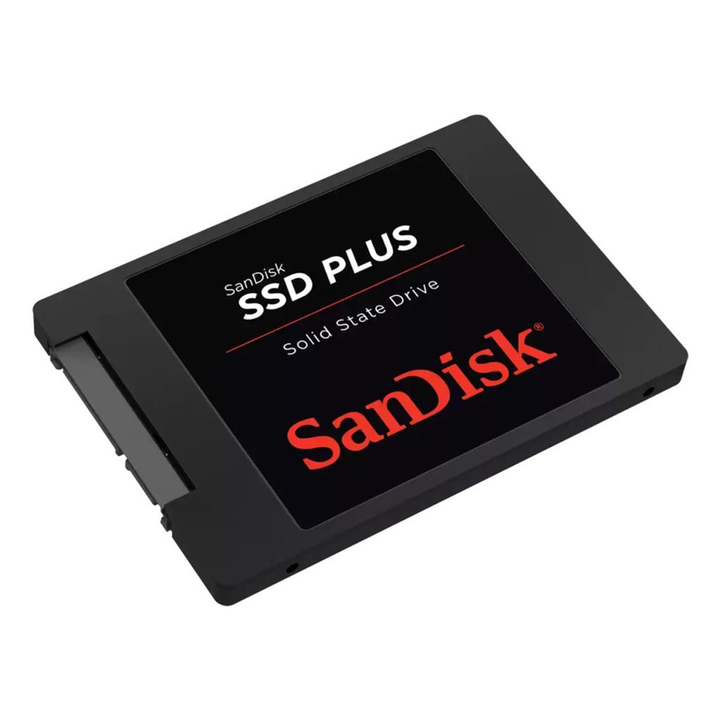 Unidad SSD SanDisk SSD Plus 500GB, 2.5" 500MB/s Escritura 545 MB/s Lectura SATA III