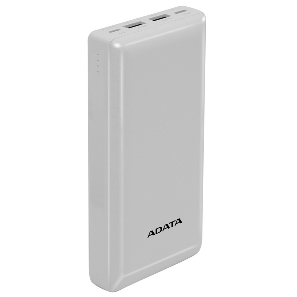 Power Bank Adata C20 20000 Mah USB 2x USB 1x Micro-USB 1x USB C