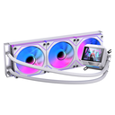 Enfriamiento Líquido Para CPU Naceb NA-0657B Vision Boreal 3x 120mm Hasta 1800RPM 