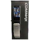 Commax cdl210r - cerradura biométrica inteligente con apertura por medio de diferentes validaciones como huella, pin o tarjeta (Open Box)