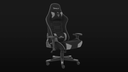 Silla ocelot gaming ost-black night tela automotriz base nylon ajustable