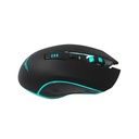 Mouse Gamer Naceb Óptico Horus NA-0937 RGB 1000/3200DPI