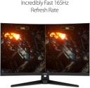 Monitor Gamer ASUS TUF Gaming VG328H1B LED 31.5" Full HD Widescreen FreeSync 165Hz HDMI Bocinas Integradas Negro