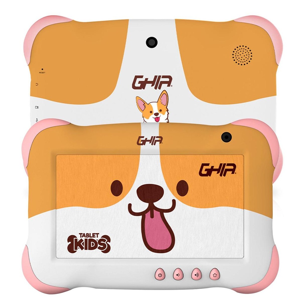 Tablet ghia Perrito Cachorro 7 kids a50 quadcore 1gb ram 16gb 2cam wifi bluetooth