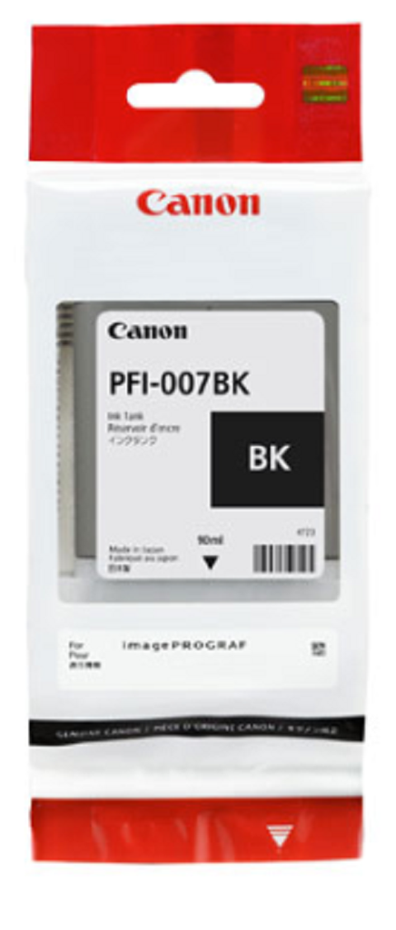 Tanque De Tinta Negro Canon Pfi-007bk 90ml
