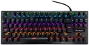 Teclado Mecánico Alambrico Ocelot Gamer Metalico Switch Azul