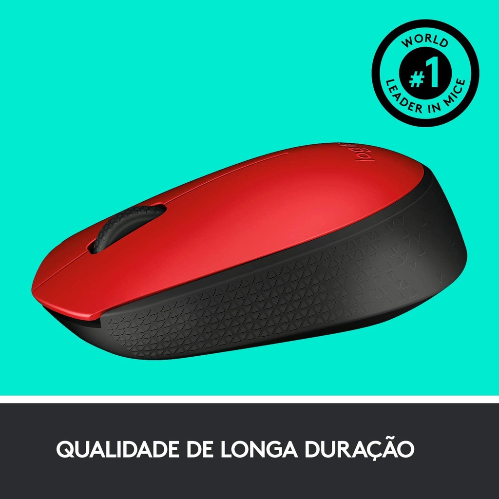 Mouse Logitech Óptico M170 Inalámbrico Usb 3 Botones alcance 10m