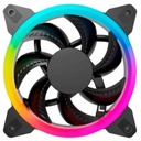 Ventilador Ocelot Gaming OGF02 RGB 120mm 1200RPM Negro