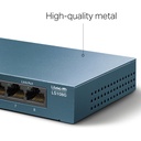 Switch TP-Link Gigabit Ethernet LS108G 8 Puertos 10/100/1000Mbps 11.9 Mpps 4000 Entradas No Administrable