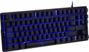 Teclado gaming xzeal alámbrico xst-300, rgb tres colores distintos, 1.5m de cable reforzado, función multimedia, (xsatga1b)