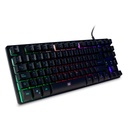 Teclado Multimedia Gamer Vorago Kb503 Retroiluminado Led Rainbow AntiGhosting Ucb 2.0 Color Negro