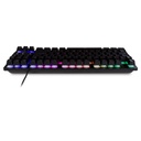 Teclado Multimedia Gamer Vorago Kb503 Retroiluminado Led Rainbow AntiGhosting Ucb 2.0 Color Negro
