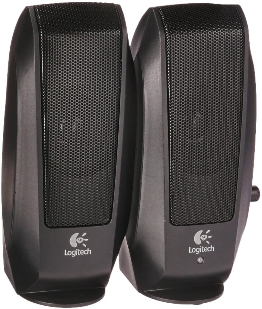 Bocinas logitech s120 2.0 entrada plug 3.5mm