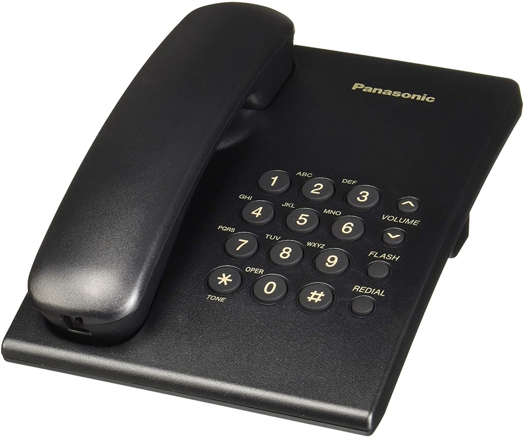 Teléfono Panasonic Unilínea KX-TS500MEB Alámbrico