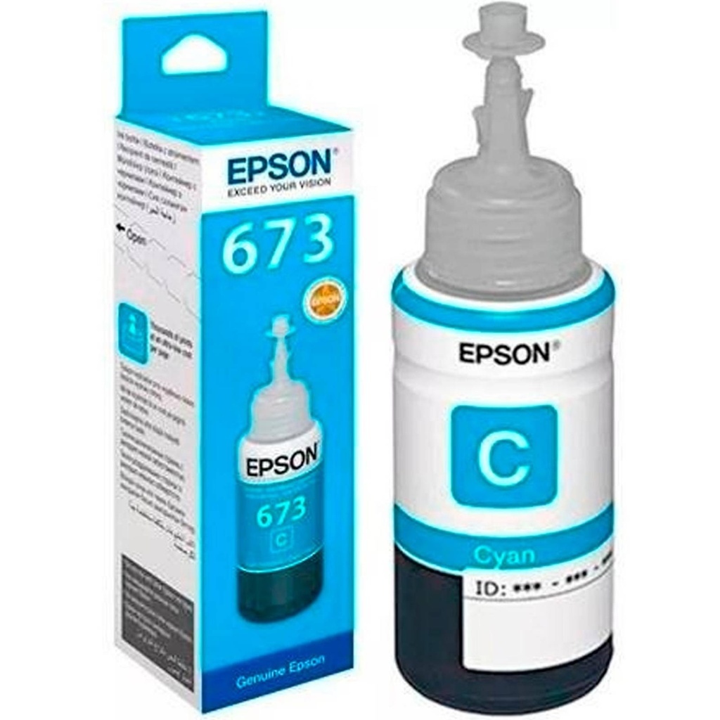 Botella de Tinta Epson Cyan Para l800 70ml