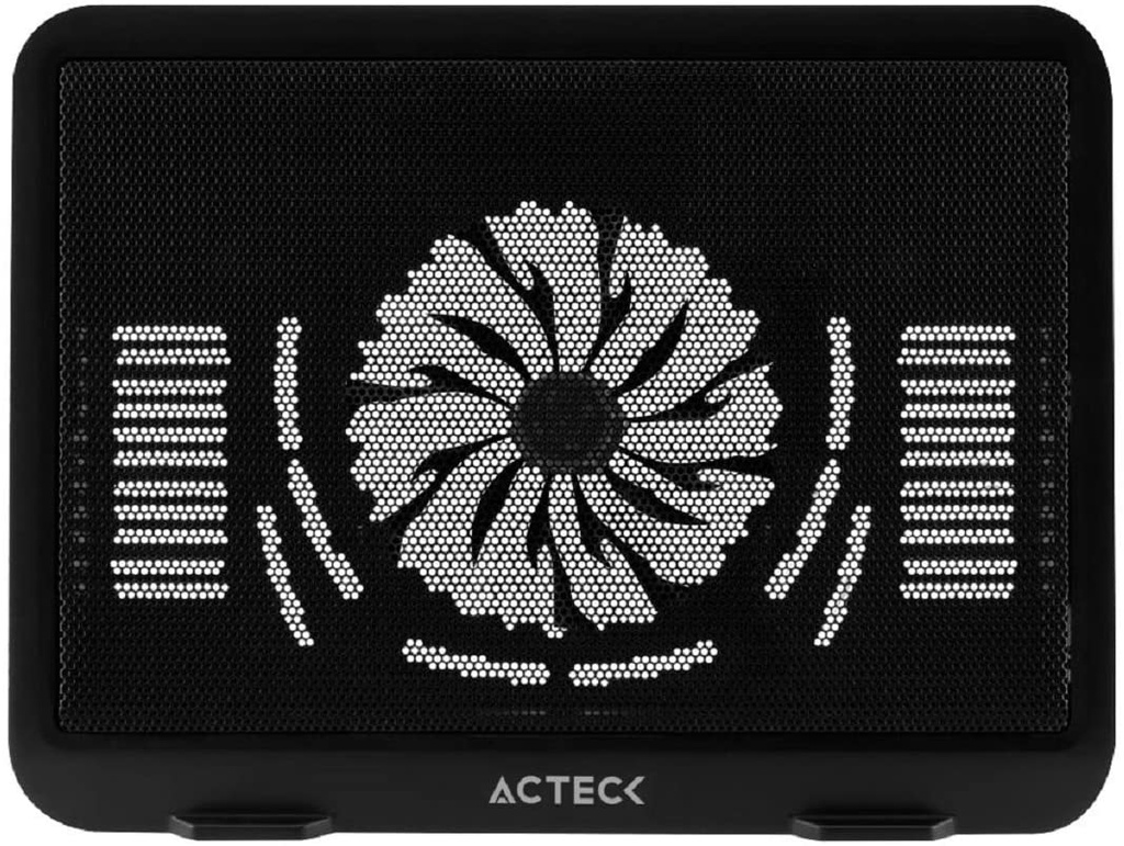 Acteck Base Enfriadora AC-929080 Para Laptop 15" Con 1 Ventilador 1000RPM Negro