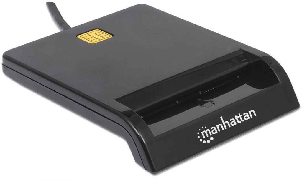 Lector de Tarjetas Inteligentes Contacto Externo USB Manhattan
