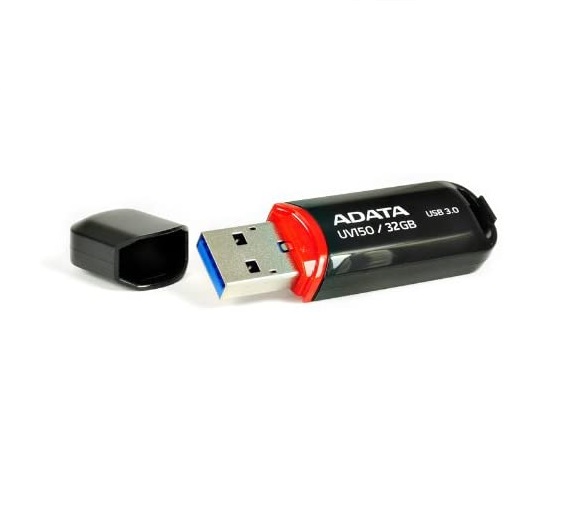 Memoria USB Adata DashDrive UV150 32GB USB 3.0 (auv150-32g-rbk)
