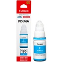 BOTELLA de TINTA GI-190 Cian para PIXMA G1100 G2100 G3100